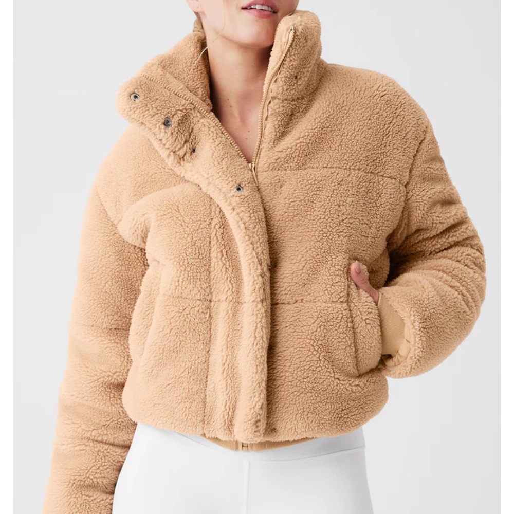 Alo Sherpa snow angel puffer